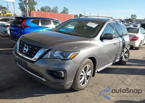 2017 Nissan Pathfinder S from USA, damaged, VIN 5N1DR2MN8HC697044